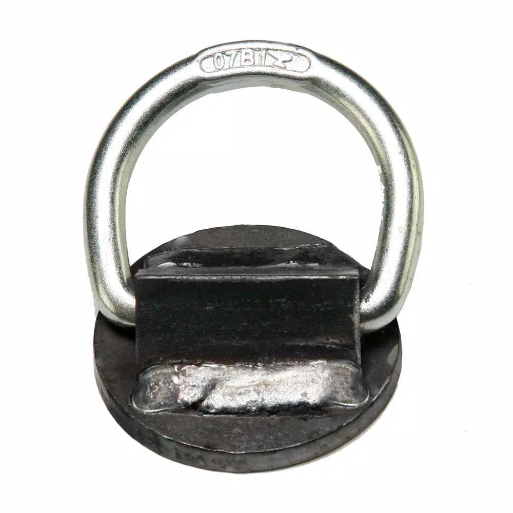 Guardian Fall Protection CB-1-W 2.5 in. Weld-On Steel Temporary Anchor Point