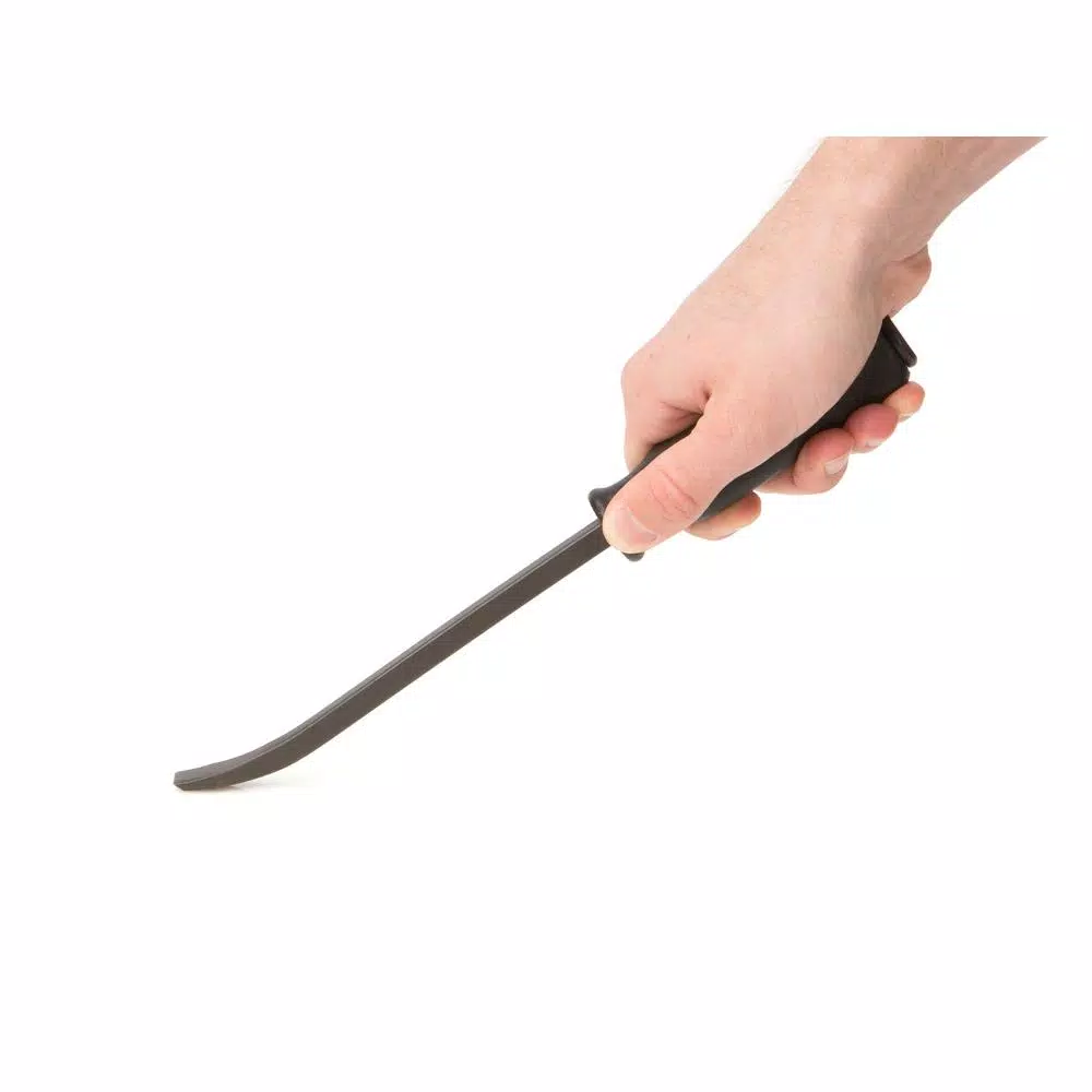 TEKTON 12 in. Angled Tip Pry Bar with Steel Striking Cap