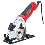 PowerSmart 4-1/2 in. 4 Amp Corded Compact Circular Saw with Laser and 24-Tooth Carbide Blade thumbnail 1