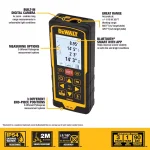 DEWALT 660 ft. Laser Distance Measurer with 4X Zoom Digital Camera and Bluetooth thumbnail 2