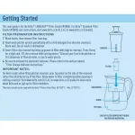 Brita Monterey 10-Cup Water Filter Pitcher with Longlast Filter, Black thumbnail 6