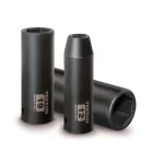 TEKTON 15-Piece 1/2 in. Drive Metric Deep Impact Socket Set, 10-24 mm thumbnail 2