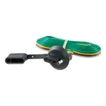 CURT 4-Way Flat License Plate Light Plug Connector Socket with 60" Wires thumbnail 3