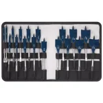 Bosch Daredevil High Speed Steel Spade Bit Set with Pouch, 18-Piece thumbnail 1