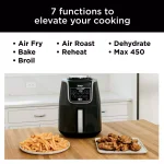 Ninja Air Fryer Max XL 5.5 Qt. Grey, MaxCrisp Technology thumbnail 3