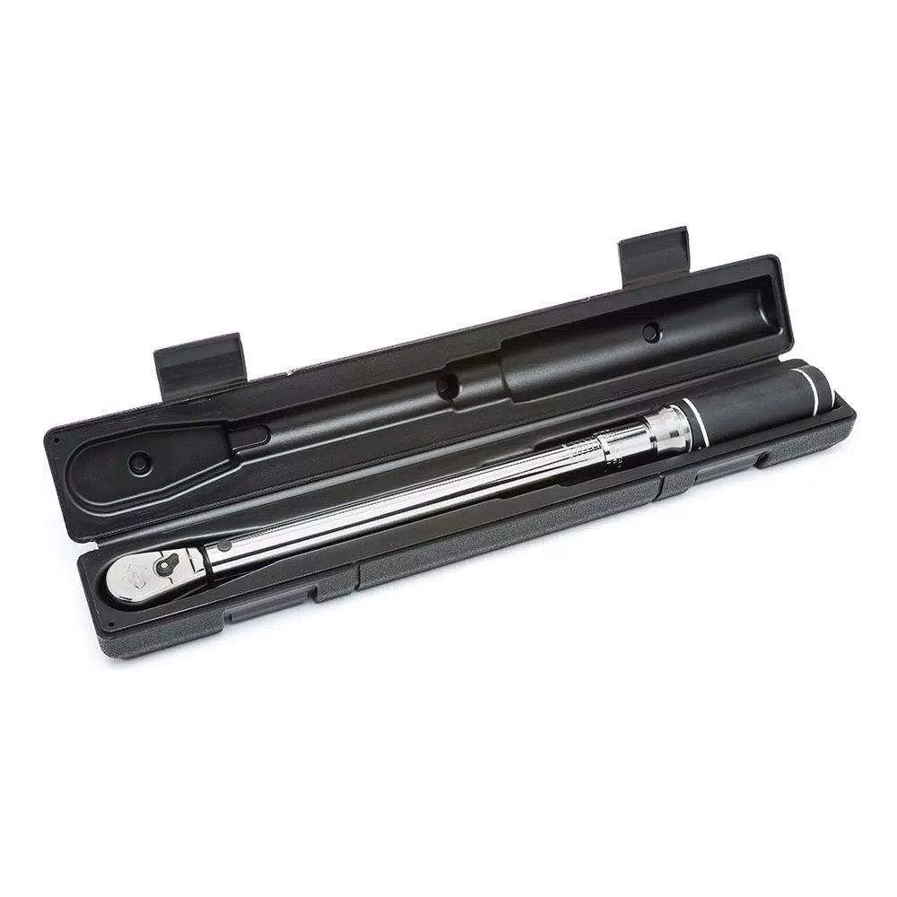 Husky 3/8 in. Drive Click Torque Wrench, 20-100 ft./lbs.