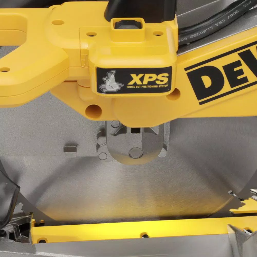 DEWALT 12 in. Double-Bevel Compound Miter Saw with XPS Light, 15 Amp Corded