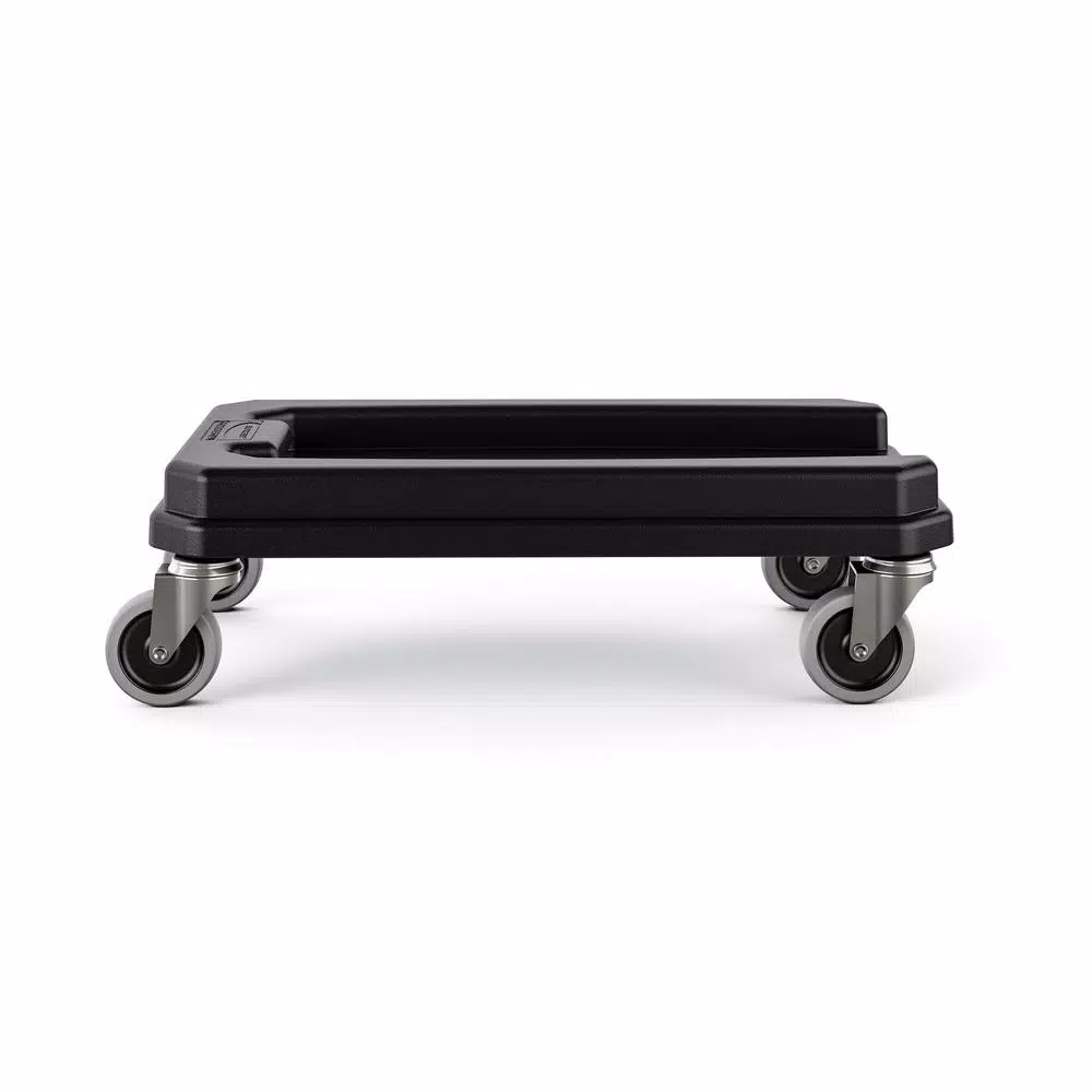 Suncast Commercial Slim Resin Trash Can Dolly