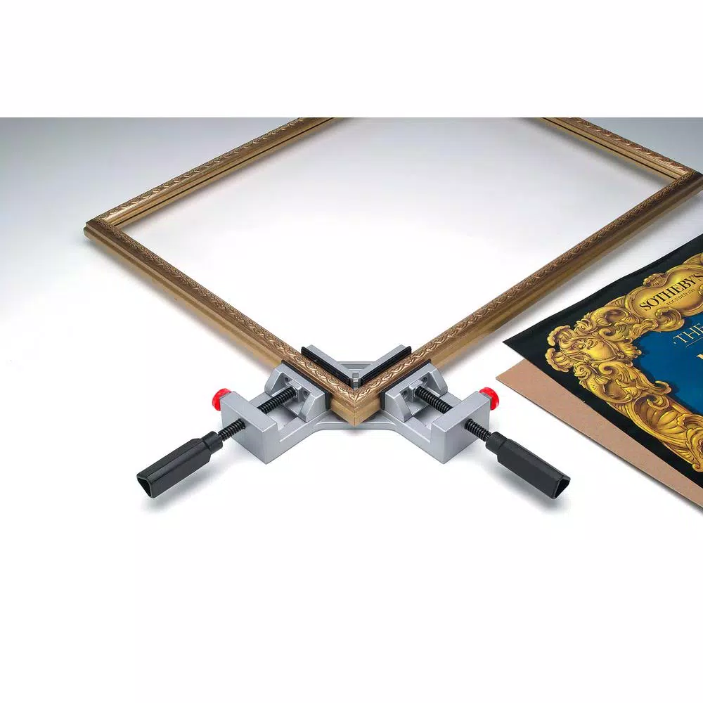 Wolfcraft Quick-Release 90-Degree Angle and Corner Clamp, 2-Pack
