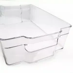 Cook Pro Large Plastic Refrigerator and Freezer Organizer Bin with Built-in Handles thumbnail 3