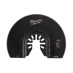 Milwaukee 3-1/2 in. High Carbon Steel Segmented Wood Oscillating Multi-Tool Blade, Universal Fit thumbnail 1