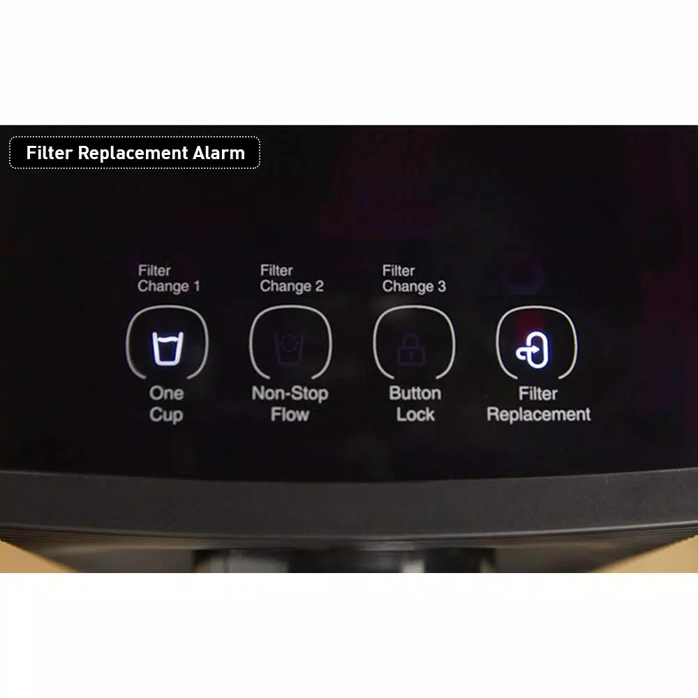 Cuckoo Tankless Countertop Water Purifier & Dispenser - 3-Stage Filtration, Black