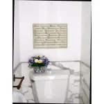 Unbranded ABC's of Life Faux Marble Engraved Wall Plaque - Inspirational Words & Quotes Home Accent thumbnail 2