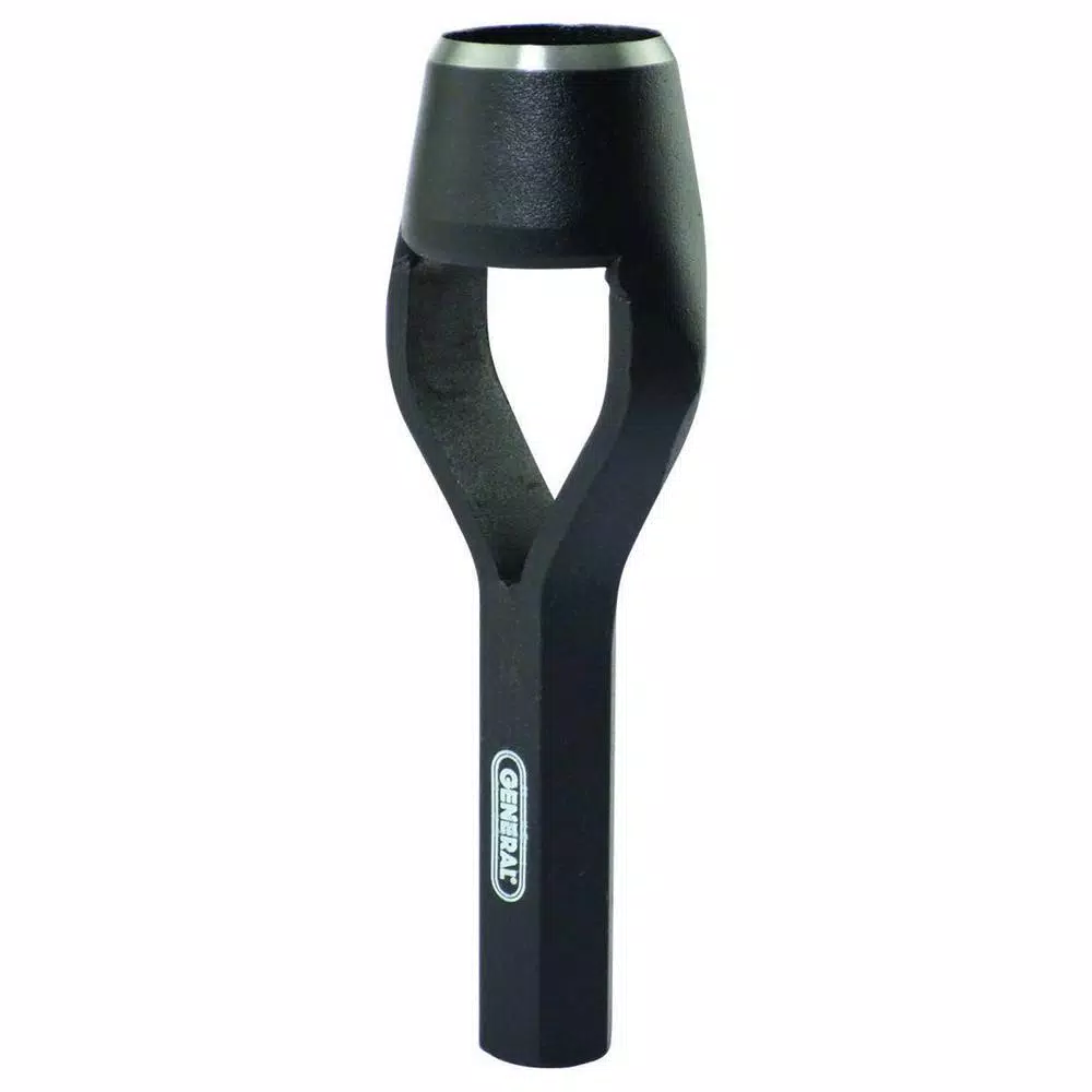 General Tools 1 in. Arch Punch, Heat-Treated Forged Steel Hand Tool