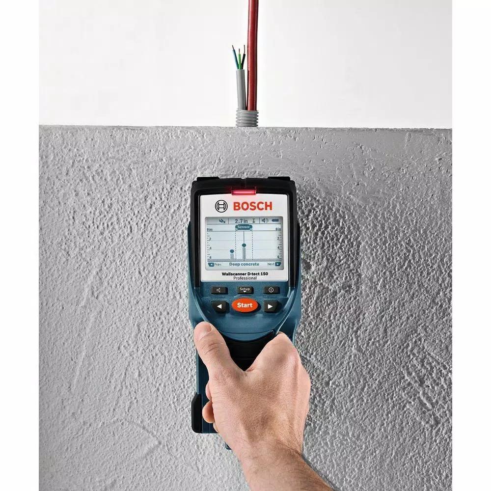 Bosch 6 in. D Multi-Scanner with UWB Radar, 7 Detection Modes for Metal, Wood, Live Wiring and Plastic Pipes