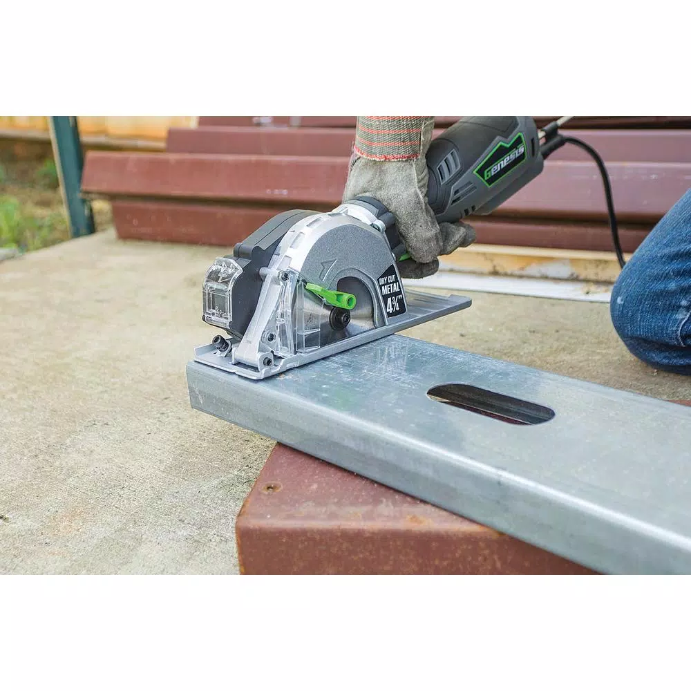 Genesis 4-3/4 in. 24-Teeth Carbide Tipped Metal-Cutting Circular Saw Blade