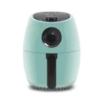 Maximatic Elite Platinum 2.1 Qt. Blue Air Fryer with Adjustable Timer and Convection Fan thumbnail 1