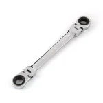 TEKTON 13 mm x 15 mm Flex-Head Ratcheting Box End Wrench thumbnail 1
