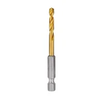 Milwaukee SHOCKWAVE 11/64 in. Titanium Twist Drill Bit with Red Helix thumbnail 5