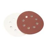 POWERTEC 5 in. 80 Grit Aluminum Oxide Hook and Loop 8-Hole Sanding Discs, 25-Pack thumbnail 1