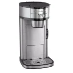 Hamilton Beach The Scoop Single-Serve Stainless Steel Coffee Maker with Built-In Mesh Filter thumbnail 1