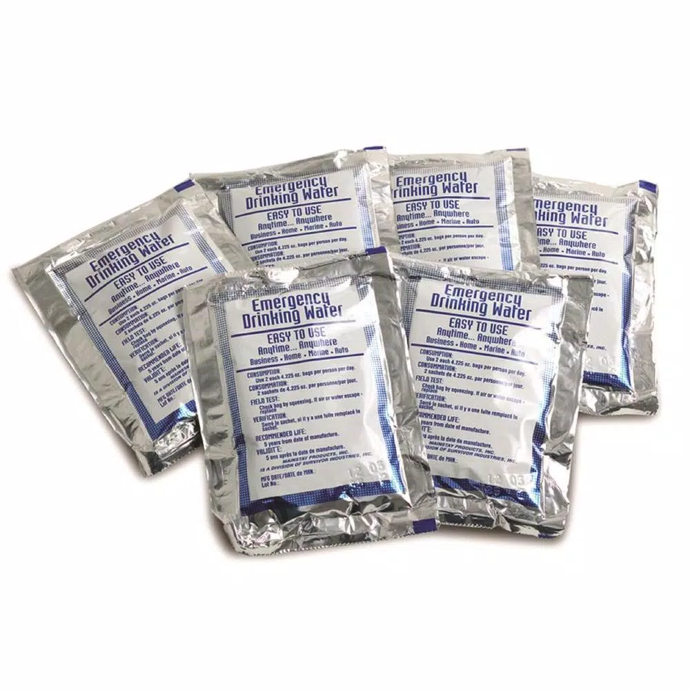 Unbranded Life Plus Gear Life Essentials Emergency Survival Kit - 72-Hour Food, Water & Thermal Blanket