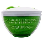 Ozeri FRESHSPIN Salad Spinner and Serving Bowl, Swiss Designed, BPA-Free, Green thumbnail 3