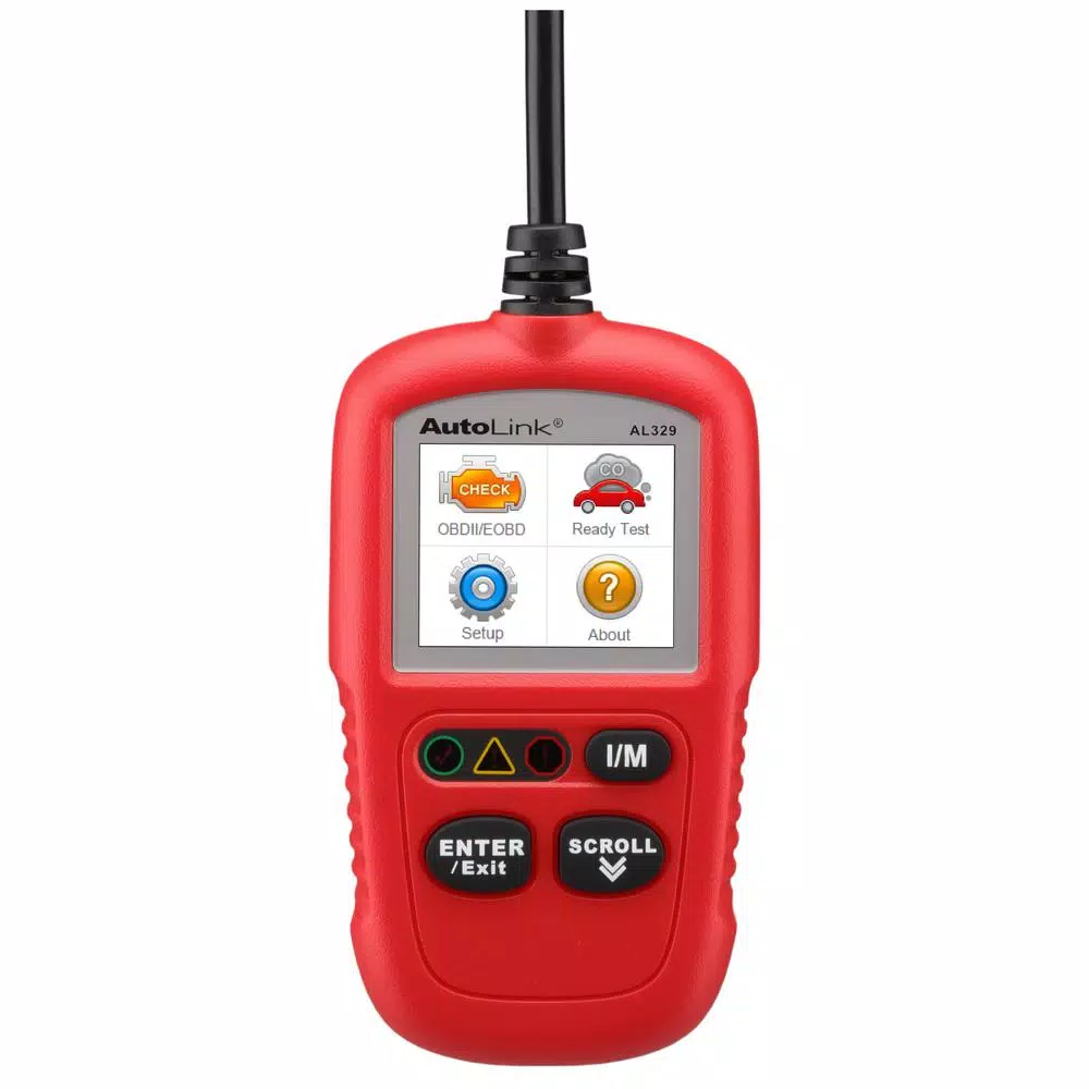 AUTEL AutoLink AL329 OBDII Code Reader with Live Data and Auto VIN