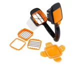 As Seen on TV Nutri Chopper 5-in-1 Compact Portable Handheld Kitchen Slicer with Storage Container thumbnail 1