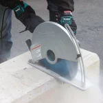 Makita 15 Amp 14 in. Corded Electric Angle Cutter with SJS Technology and AC/DC Switch thumbnail 2