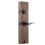 Copper Creek Heritage Black Handleset with Waverlie Lever Trim thumbnail 4