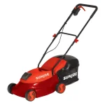 Sun Joe 14 in. 28V Cordless Walk-Behind Push Mower Kit with 5 Ah Battery and Charger, Red thumbnail 2