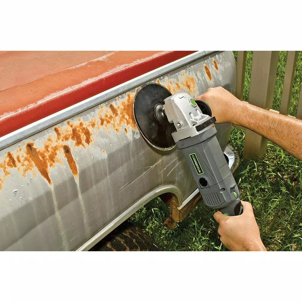 Genesis 11 Amp 7 in. Variable Speed Sander and Polisher with Dual-Position Assist Handle
