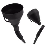Stark 14.5 in. Multi-Purpose Funnel with 10 in. Flexible Spout Extension and Mesh Strainer thumbnail 2