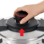 T-fal Clipso 8 Qt. Stainless Steel Stove Top Pressure Cooker with Steam Basket thumbnail 5