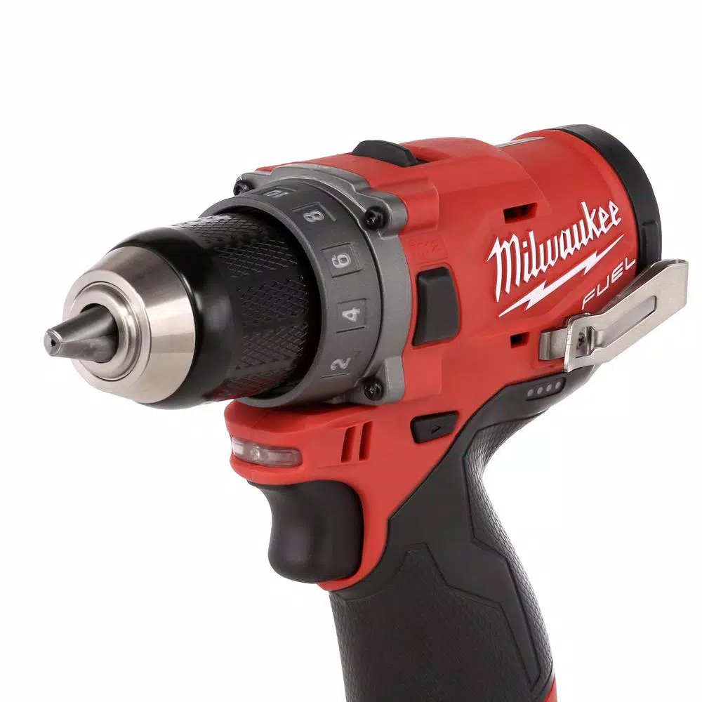 Milwaukee M12 FUEL 12V Lithium-Ion Brushless 1/2 in. Drill Driver (Tool-Only)