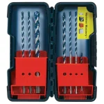 Bosch BlueGranite Turbo Carbide Hammer Drill Bit Set, 7-Piece Assortment thumbnail 1