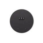 Umbra Hubba Round Contemporary Wall Mirror, Metallic Titanium, 34 in. thumbnail 2