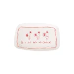 3R Studios Life is Just Better with Chickens Stoneware Oval Serving Platter, 15 in. thumbnail 1