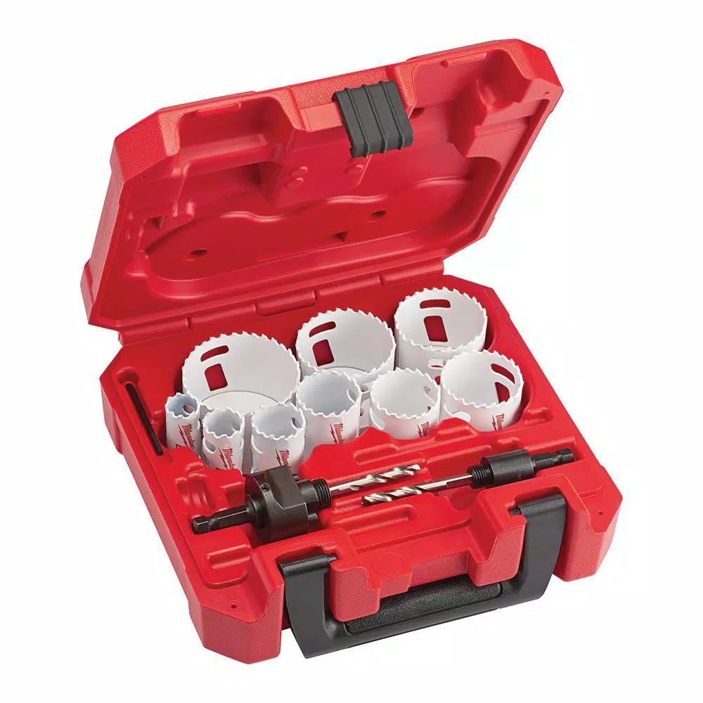 Milwaukee SHOCKWAVE 73-Piece Impact Duty Driver Bit, Titanium Drill Bit, and Hole Dozer Set