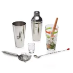 Libbey Mixologist 9-Piece Cool Cocktails Set with Mixing Glass and Recipes thumbnail 2