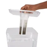 Mind Reader 6.4 Qt Clear Cold Brew Coffee Dispenser with Removable Filter and Spigot thumbnail 3