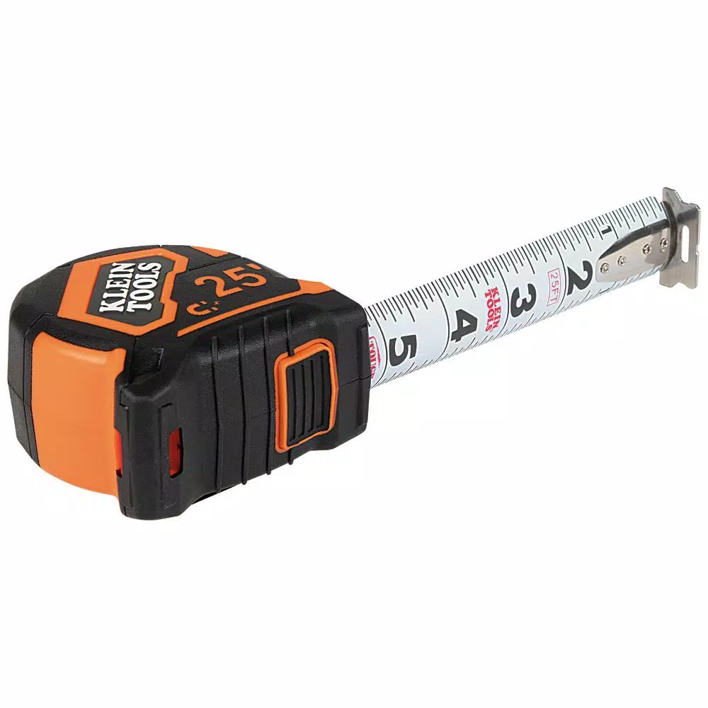 Klein Tools 25 ft. Tape Measure with 13 ft. Standout and Magnetic Double-Hook