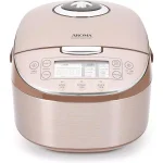 Aroma Professional 4 Qt. Champagne Electric Multi-Cooker with Ceramic Pot and Turbo Convection thumbnail 1