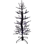 Haunted Hill Farm 60 in. Animated Halloween Twisted Tree with Moving Branches and Purple LED Lights thumbnail 1
