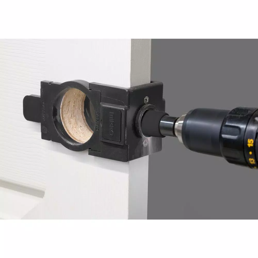 MIBRO Carbon Steel Door Lock and Deadbolt Installation Kit for Wood Doors