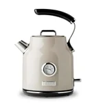 Haden Dorset 1.7L Electric Kettle, 7-Cup Stainless Steel with Auto Shut-Off, Putty Beige thumbnail 1