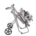 RIDGID Universal Mobile Miter Saw Stand with Mounting Braces and Large Wheels thumbnail 5
