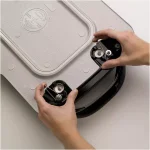 Presto 231 sq. in. Black Non-Stick Electric Griddle with Control Master Heat Control thumbnail 3