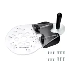 POWERTEC Universal Router Plate with Reversible Fence Kit for Edge Routing and Template Work thumbnail 1